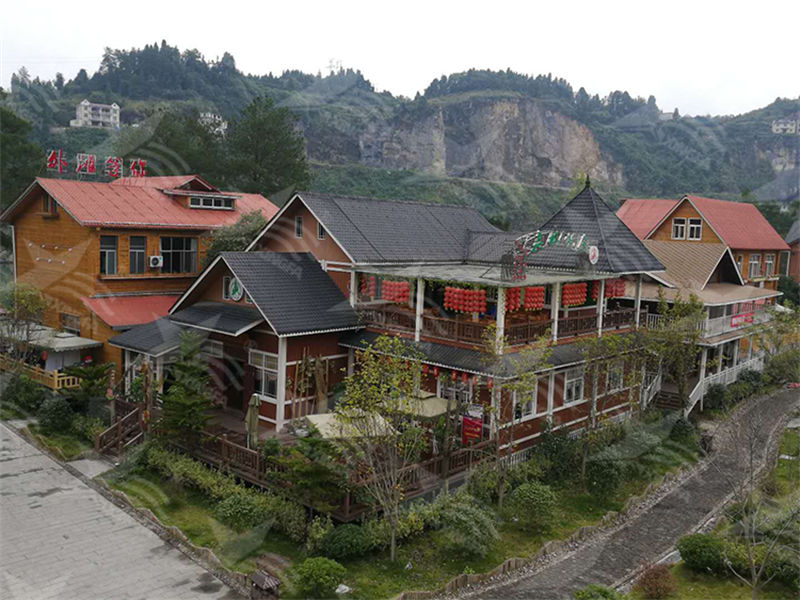 选择毕节合成树脂瓦，为南方屋顶雨季防水护航