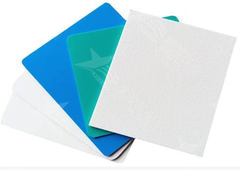 全新材料PVC防腐平板 农贸市场用防腐复合瓦 保温隔热防火防水厂房屋顶瓦 毕节PVC瓦厂家供货