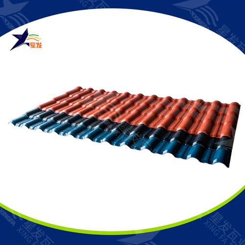 农贸市场防腐防火塑料琉璃瓦 四合院屋顶树脂华夫瓦的价格 毕节工厂价直销